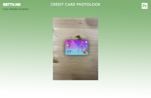 Модерен стил на предниот шаблон за мастер картички на Oman Bank Nizwa